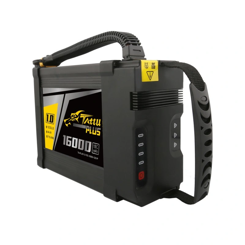 Module d'alimentation des drones agricoles 16000mAh 12s Batterie du drone intelligente 0