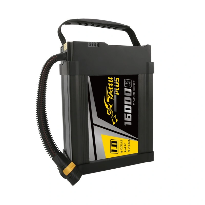Module d'alimentation des drones agricoles 16000mAh 12s Batterie du drone intelligente 1