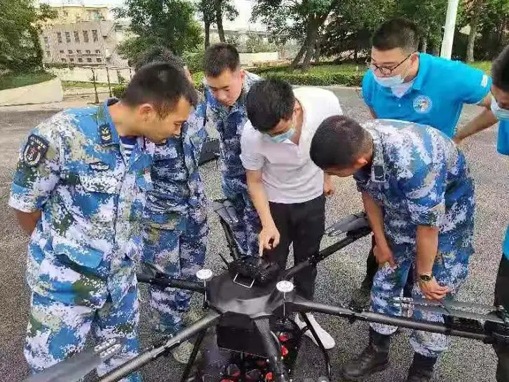 MYUAV Mtow 50 kg Drone à tige alimenté par une centrale électrique à tige Drone à grande charge 4