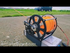 Station de drones gris certifiée, capacité de charge utile de 5 kg avec positionnement GPS et trépied ou monture sur pôle