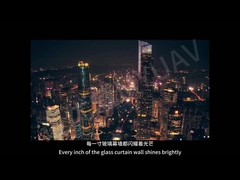 DJI FlyCart 30 haut Nettoyage de bâtiment Système de drone attaché