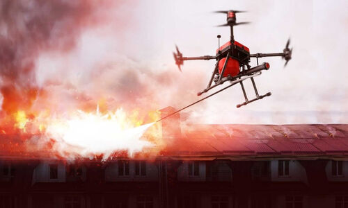 Dernières nouvelles de l'entreprise Une arme innovante de lutte contre l'incendie: des charges utiles multifonctionnelles