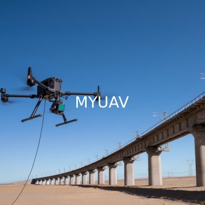 Système d'inspection de pont de drones MIUAV AI facile à utiliser Haute sécurité