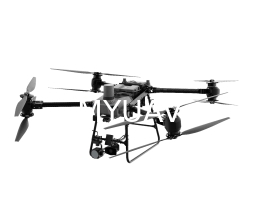 Charge utile de drone filoguidé : projecteurs haute luminosité et haut-parleur puissant